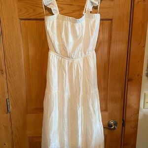 One Clothing Cream Midi Dress new never worn!
